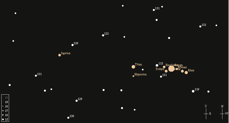[Iapetus: Mar 15 2005 eastern elongation]