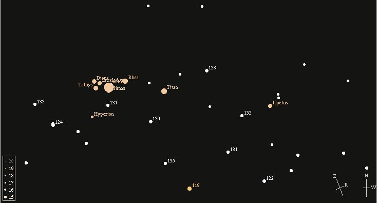 [Iapetus: Apr 24 2005 western elongation]