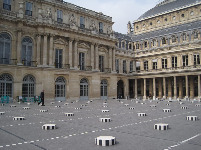 [Palais Royale courtyard,  ...]