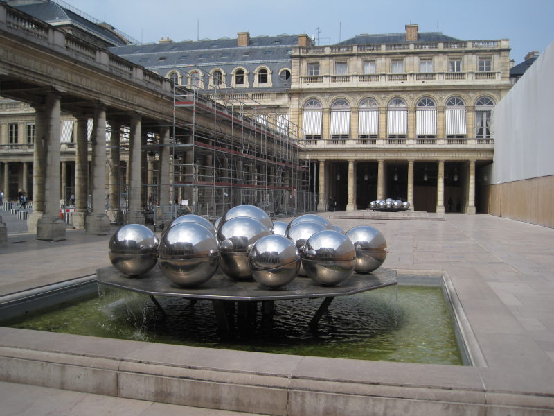 [Palais Royale courtyard.  ...]