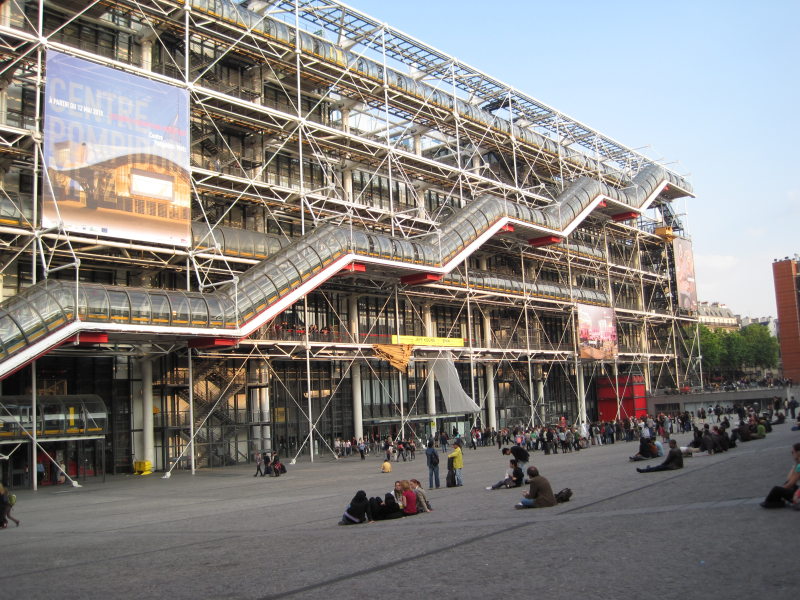 [Pompidou Center, across f ...]