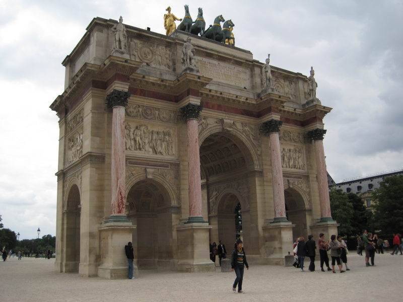 [The Arc de ... Louvre]