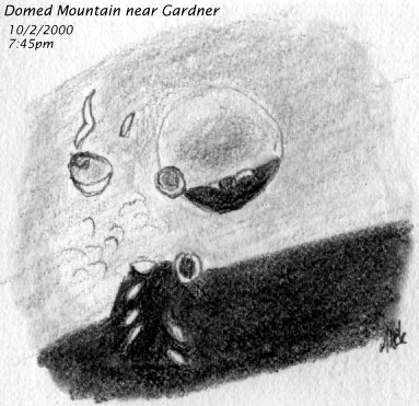 [Domelike mountain near Gardner]