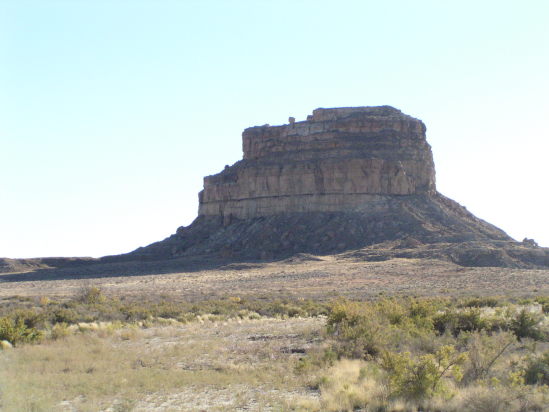 [Fajada Butte.]