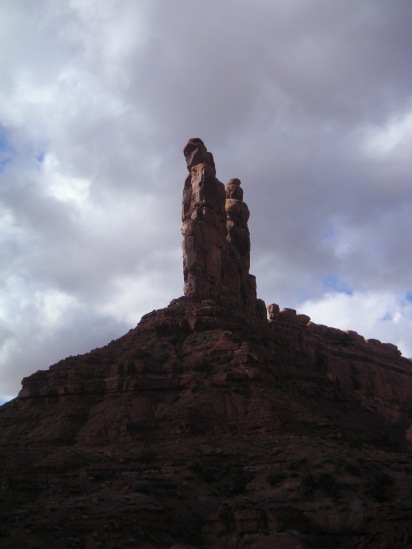 [Castle Butte (I think).]