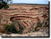 [ Looking down into Mule Ca ... ]