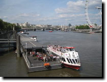 [ Tour boat on the Thames. ]