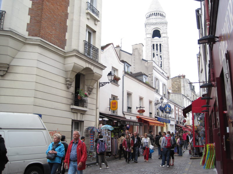 [Mostly, Montmartre is art ...]