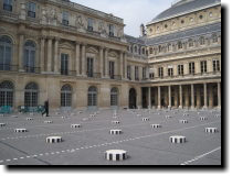[ Palais Royale courtyard,  ... ]