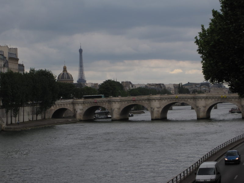 [First view of the Eiffel  ...]