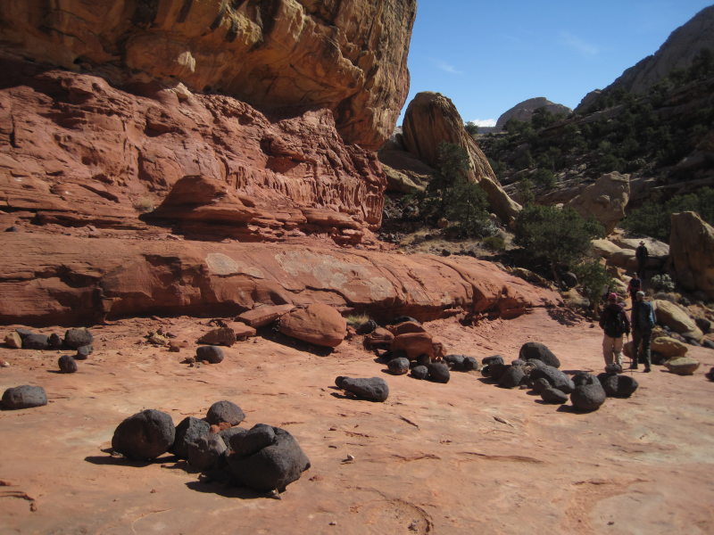 [Basalt boulders which som ...]