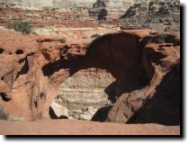 [ A climber was rappelling  ... ]