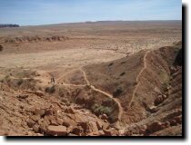 [ Several families hiked to ... ]