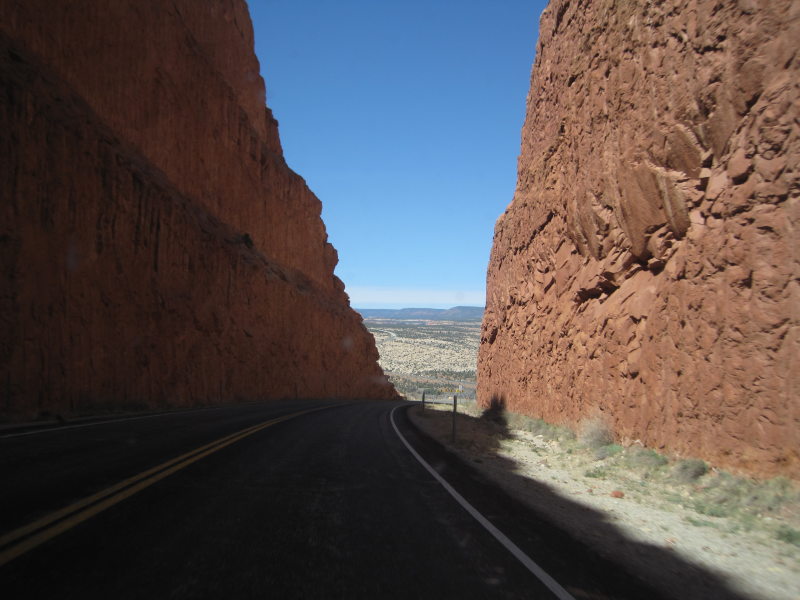 [The roadcut through Comb  ...]