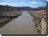 [ Looking downstream on the ... ]