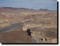 [ Upstream along the Colora ... ]