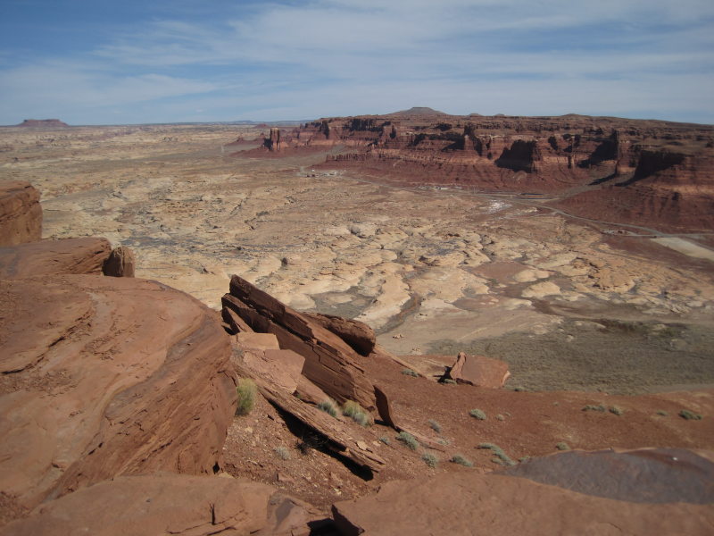 [The slickrock near Hite.  ...]
