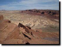 [ The slickrock near Hite.  ... ]