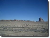 [ Shiprock as you're approa ... ]