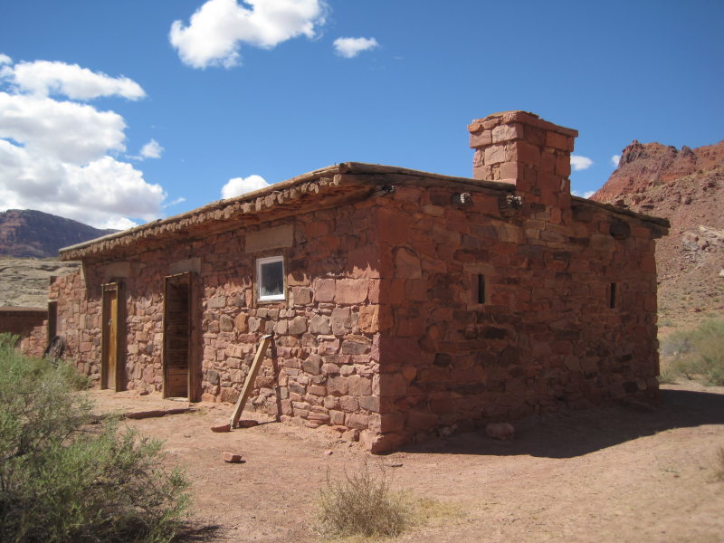 [The stone house is pictur ...]