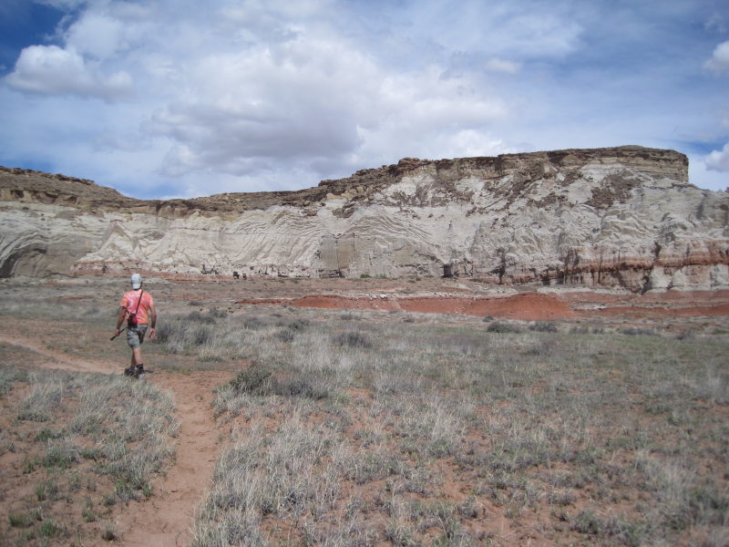 [Dave wanders up a trail t ...]