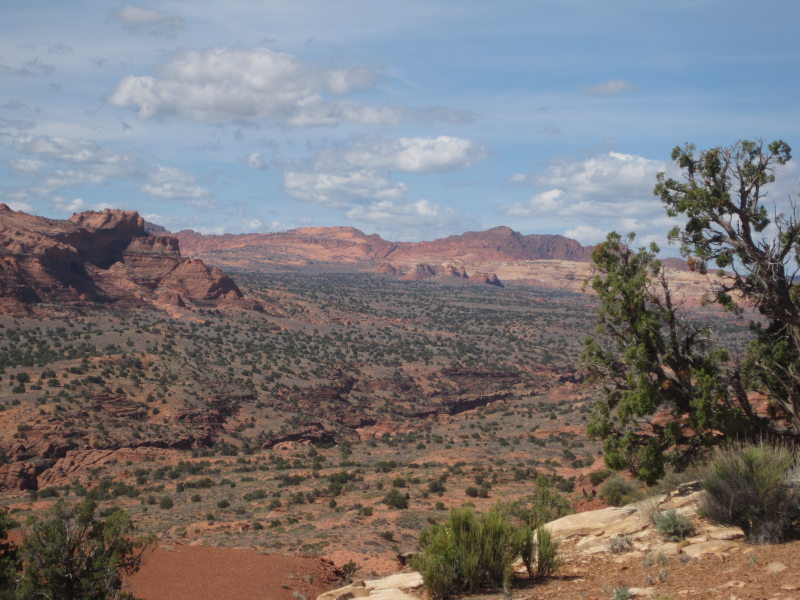 [Teepees in the distance,  ...]
