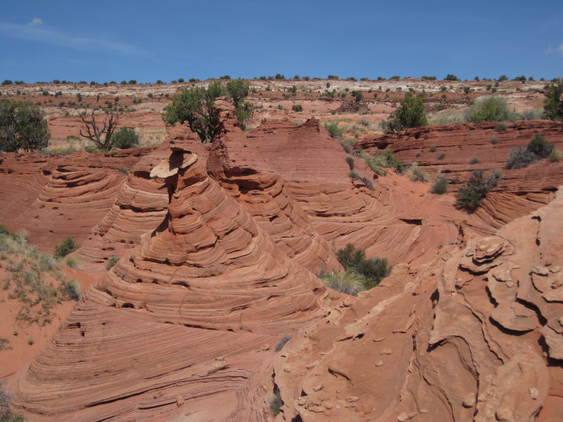 [More tent rocks.]