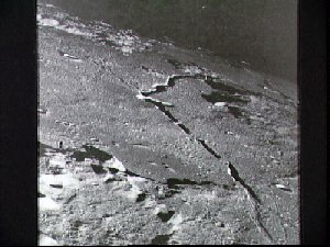 [Apollo 10 view of Hyginus rille]